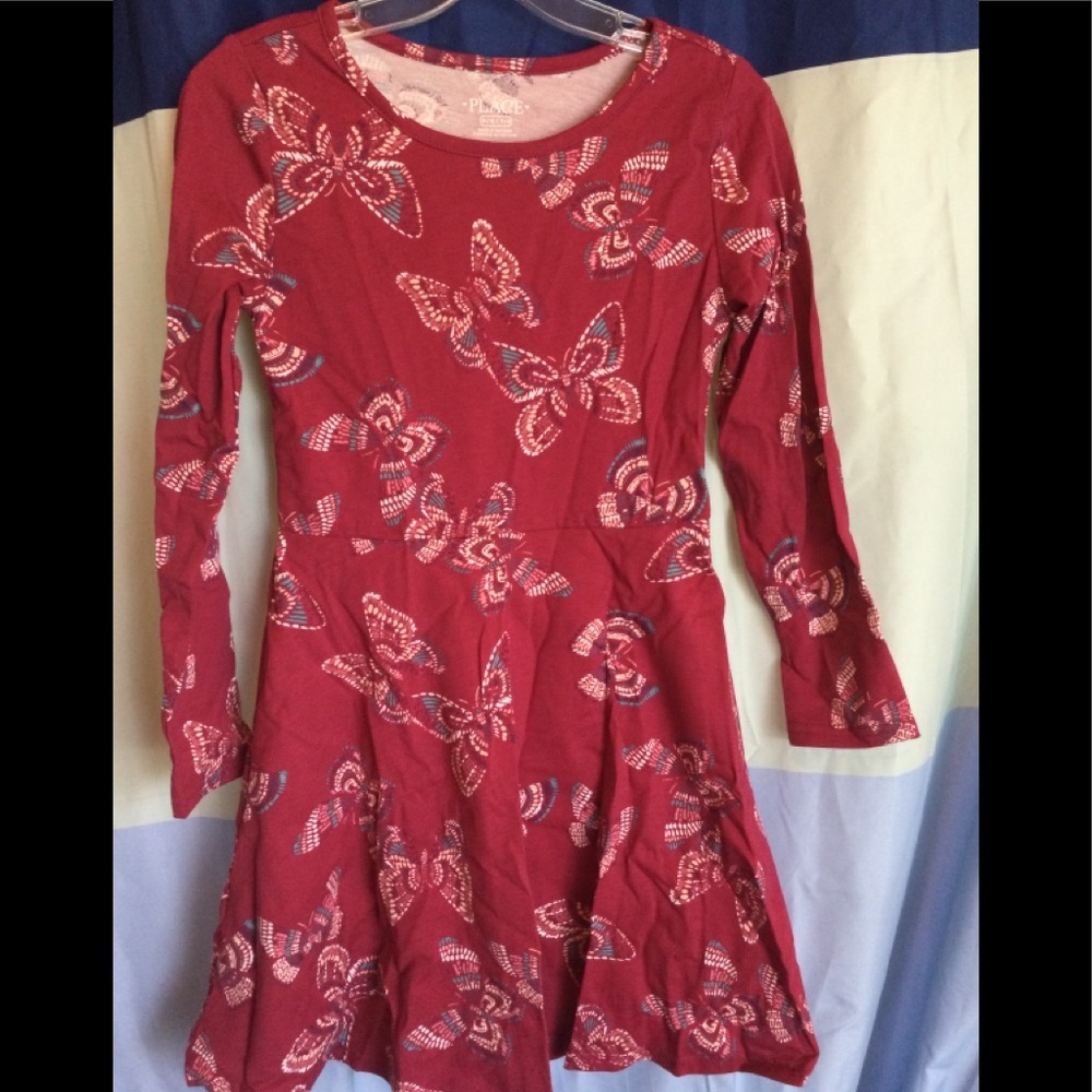 NWT Girls long sleeved dress